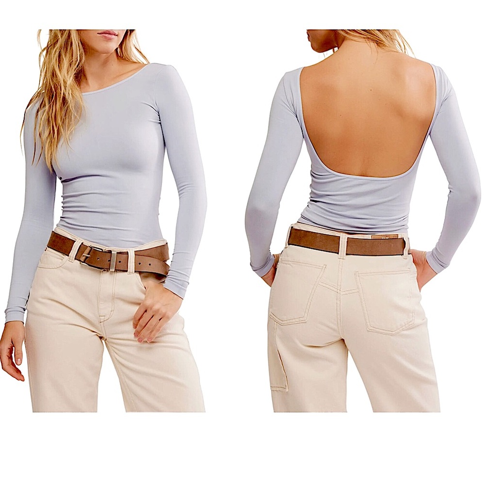 Free People Seamless Long Sleeve Top